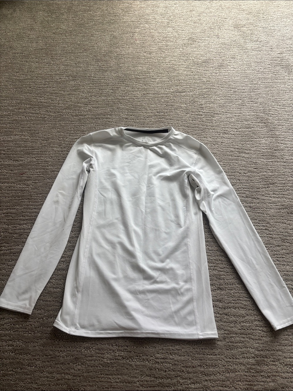 BCG White Long Sleeve Athletic Top Boys 10-12